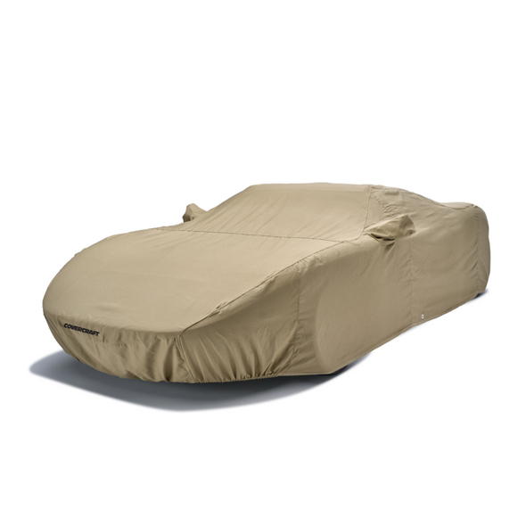 1st Generation Ford Mustang Custom Tan Flannel Indoor Car Cover (1965-1973)