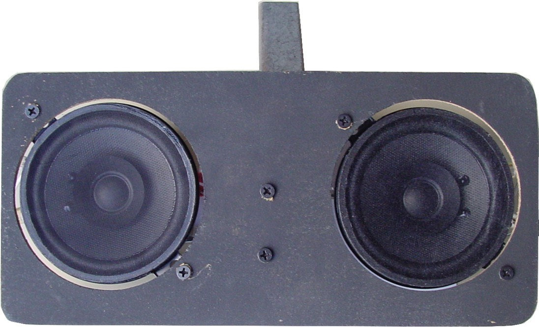 Dual dash speaker assembly with Kenwood speakers, Custom Autosound KNW-2003