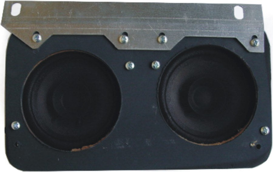 Dual dash speaker assembly with Kenwood speakers, Custom Autosound KNW-2006