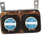 Dual dash speaker assembly with Kenwood speakers, Custom Autosound KNW-2013