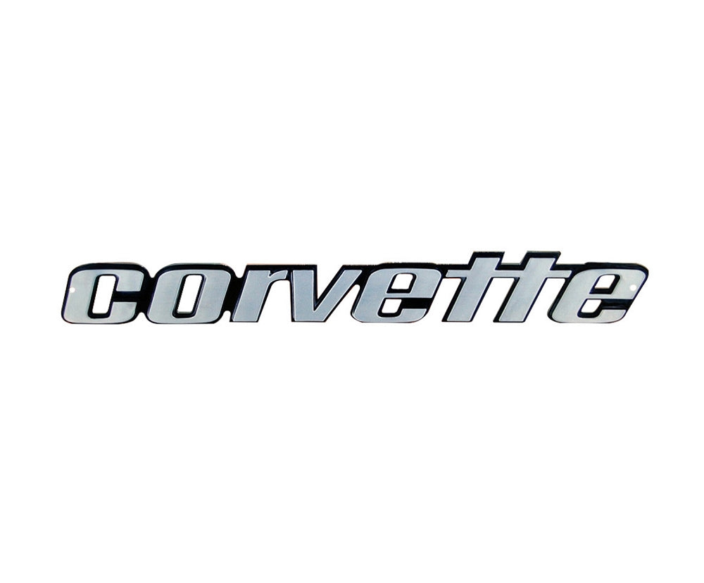 Front-&-Rear-Bumper-Emblem-Style-Metal-Signs---18x7-Front/18x3-Rear-201669-Corvette-Store-Online