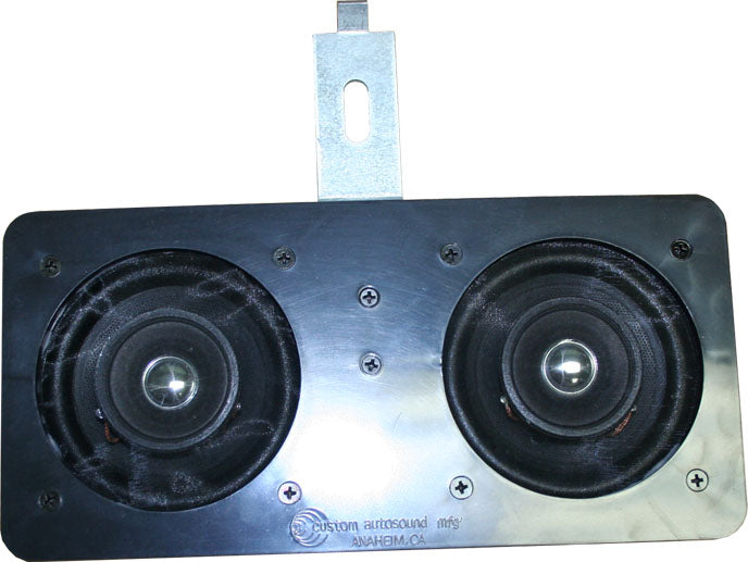 Dual dash speaker assembly with Kenwood speakers, Custom Autosound KNW-2018