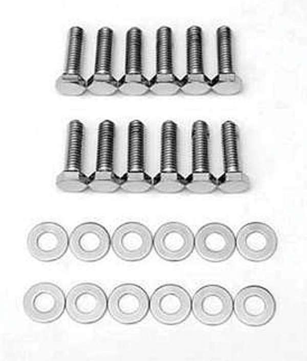 Chrome-Intake-Manifold-Bolt-Kit---Small-Block-204328-Corvette-Store-Online