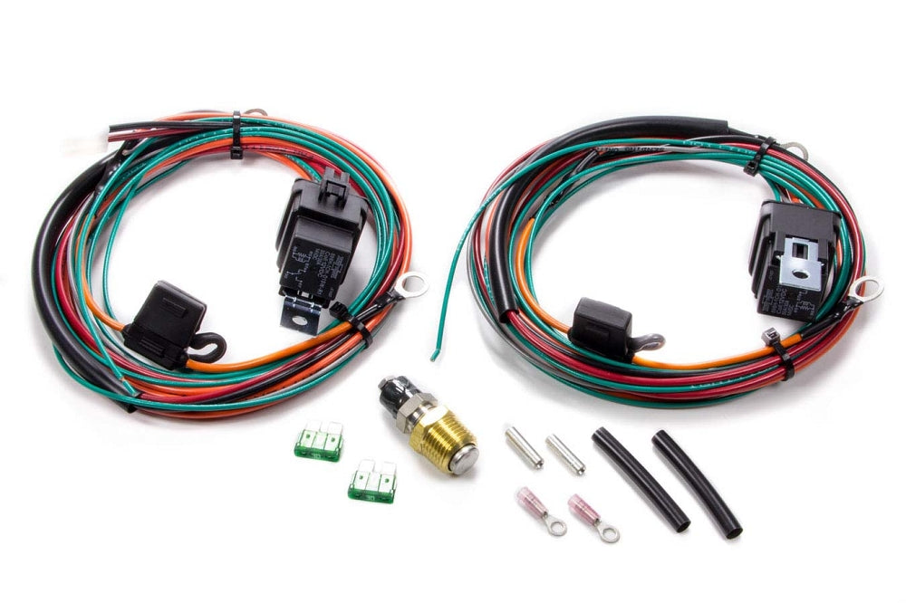 Be-Cool-Radiator-Cooling-Fan-Relay-Wiring-Harness---Dual-Fans-204409-Corvette-Store-Online