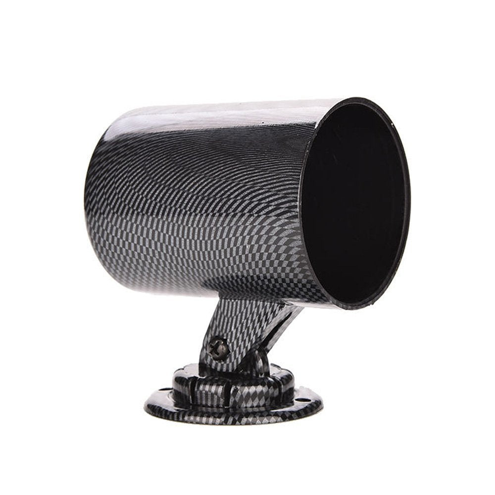 Carbon-Fiber-Style-Single-Swivel-Base-Gauge-Pod-Holder---2in/52mm-204656-Corvette-Store-Online