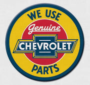 1953-2023 Corvette We Use Genuine Chevrolet Parts Round Magnet - CA-204999-Corvette-Store-Online