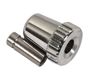 1968-1982 Corvette Clock Knob. Chrome - 1968-76 Reproduction - CA-2062-Corvette-Store-Online