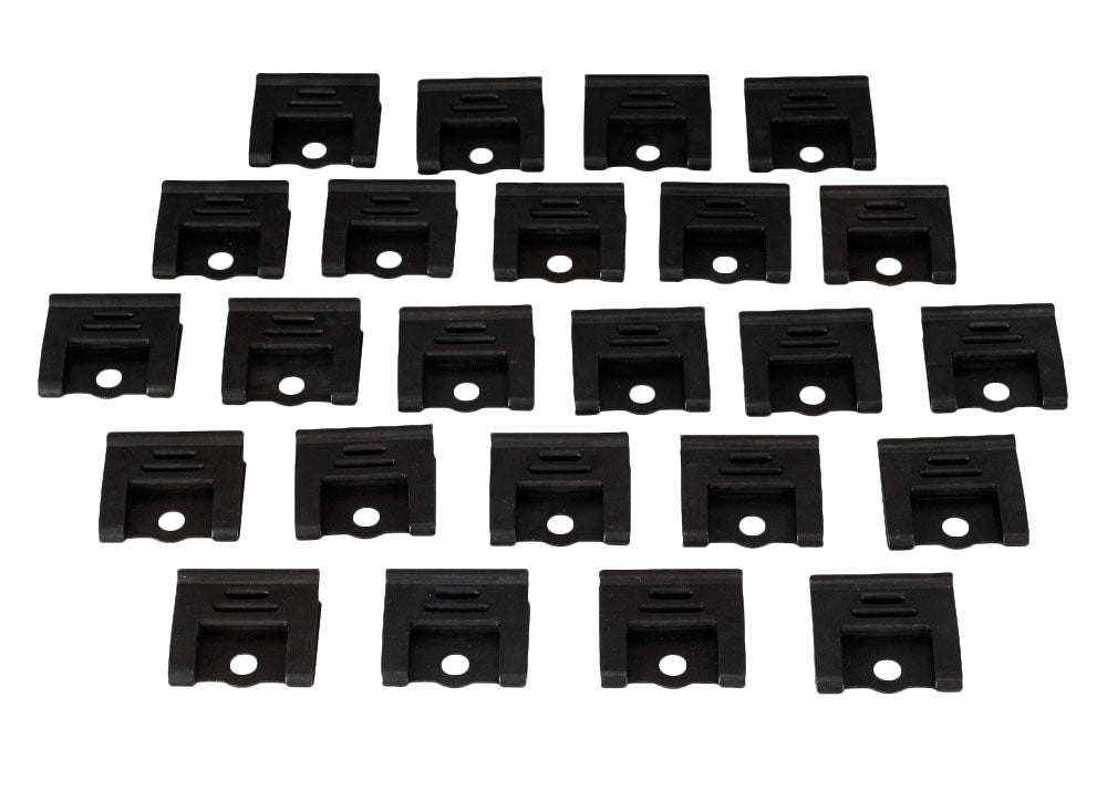 Coupe-Windshield-Molding-Clips-26pc-W/Corner-Clips-W/Molding-Clip-Screws-208036-Corvette-Store-Online