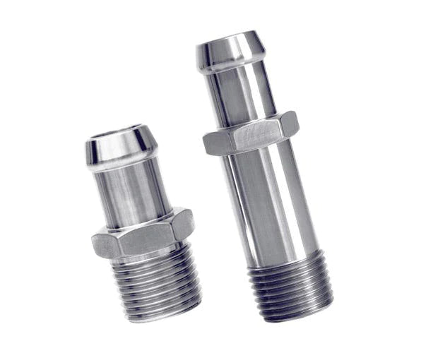 Stainless-Heater-Hose-Fittings---Hex---1/2x5/8IDx1-3/4-&-1/2x5/8IDx2-7/8-208963-Corvette-Store-Online