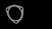 1953-2023 Corvette Bolt-On QTP 3 Bolt Exhaust Gasket - 3in - CA-209208-Corvette-Store-Online