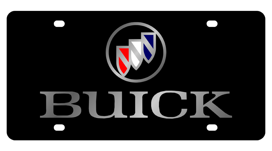Buick Acrylic License Plate