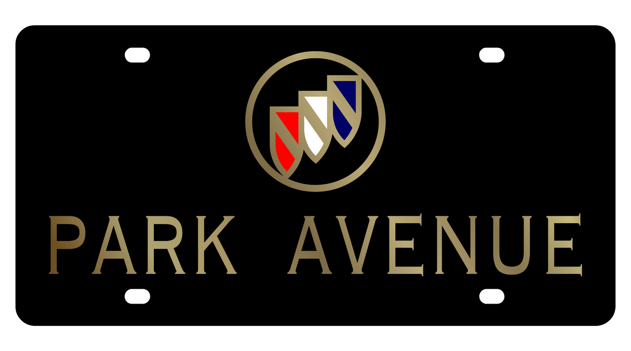 Buick Park Ave Acrylic License Plate