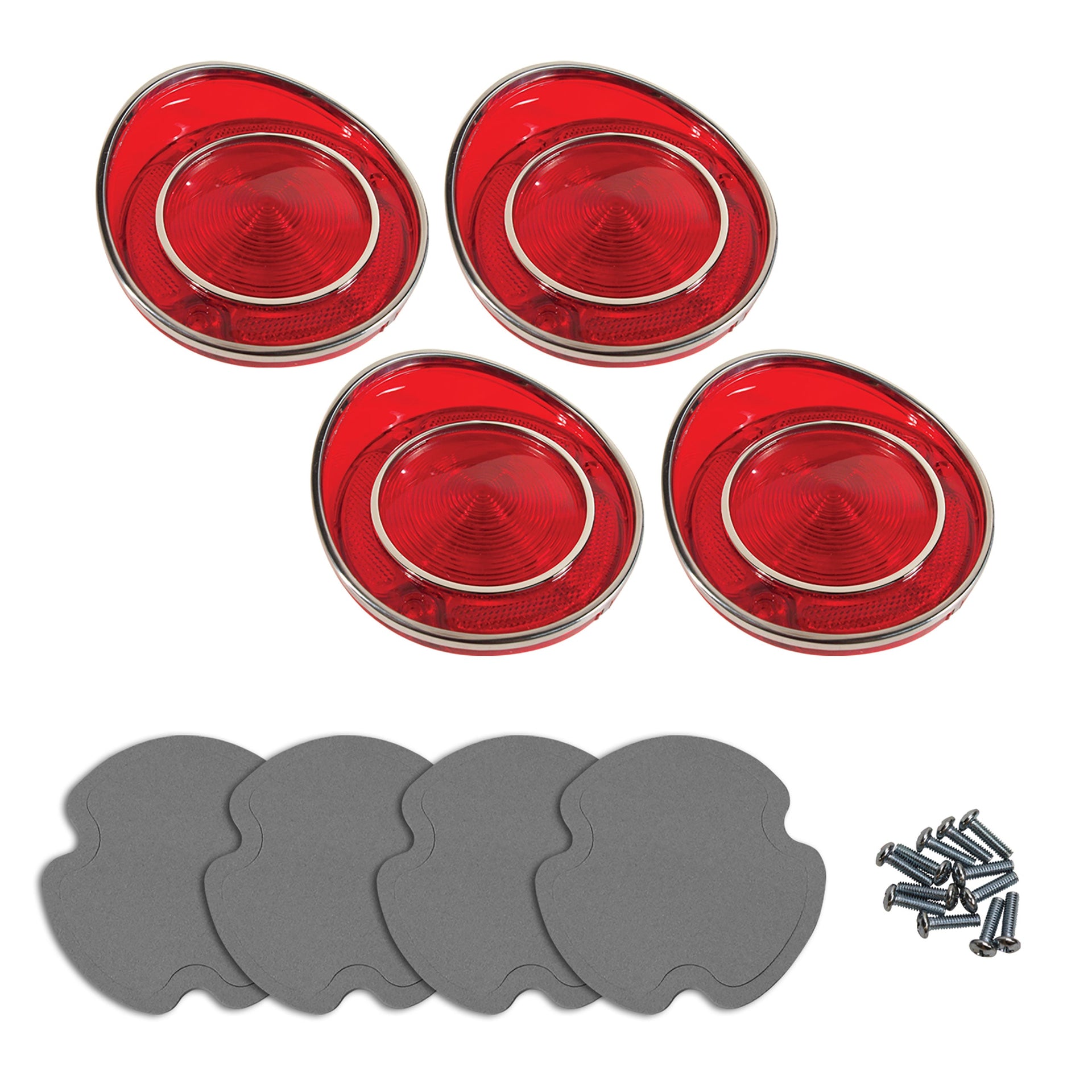 Tail-Light-Lens-Kit-W/Gaskets-&-Screws---4pc-211124-Corvette-Store-Online