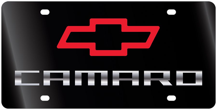 2010 Chevrolet Camaro Acrylic License Plate