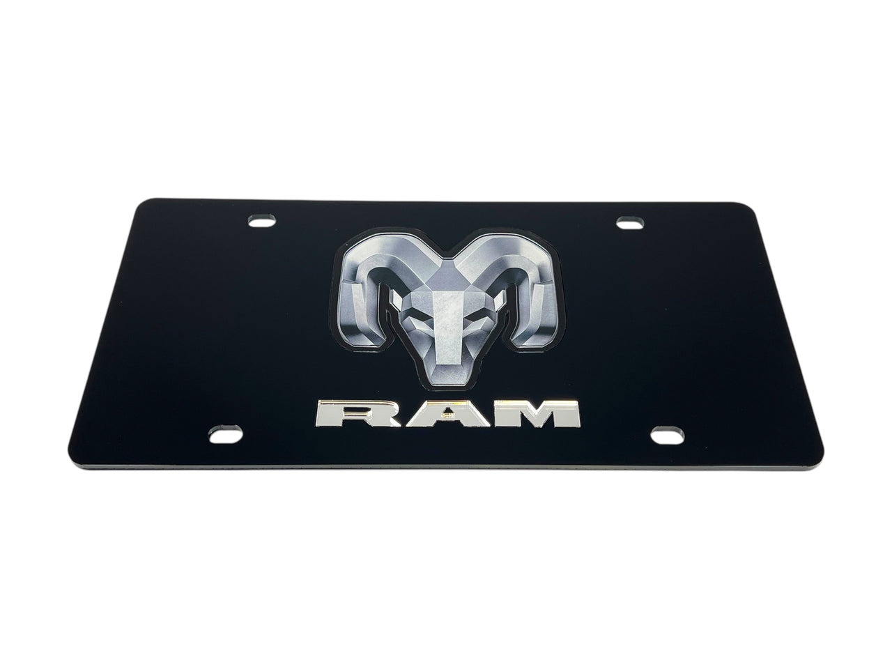 Ram Acrylic License Plate
