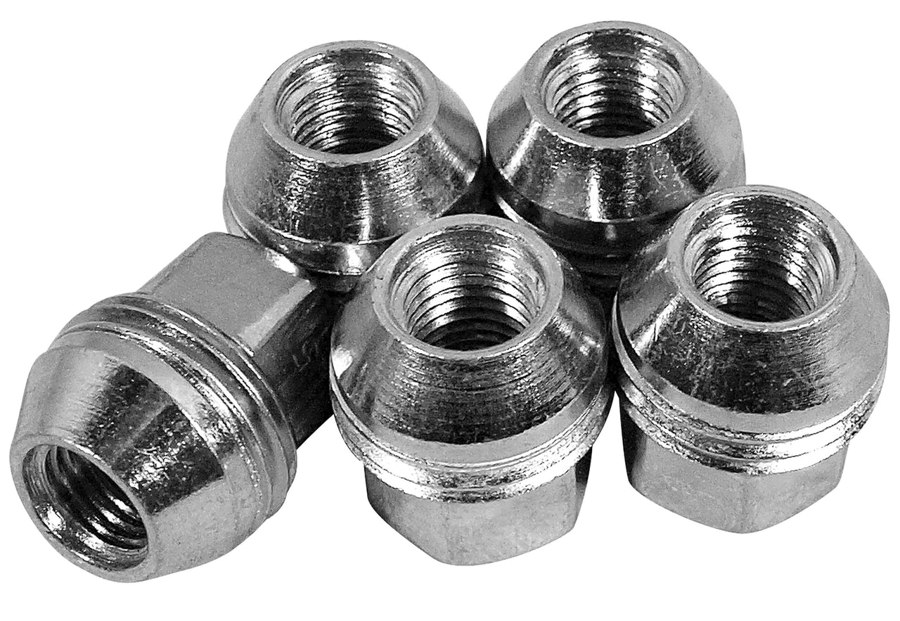 1985-1999 Corvette Lug Nut. Uses Lug Nut Caps (Except 88-89) 5/Set - CA-24107-Corvette-Store-Online