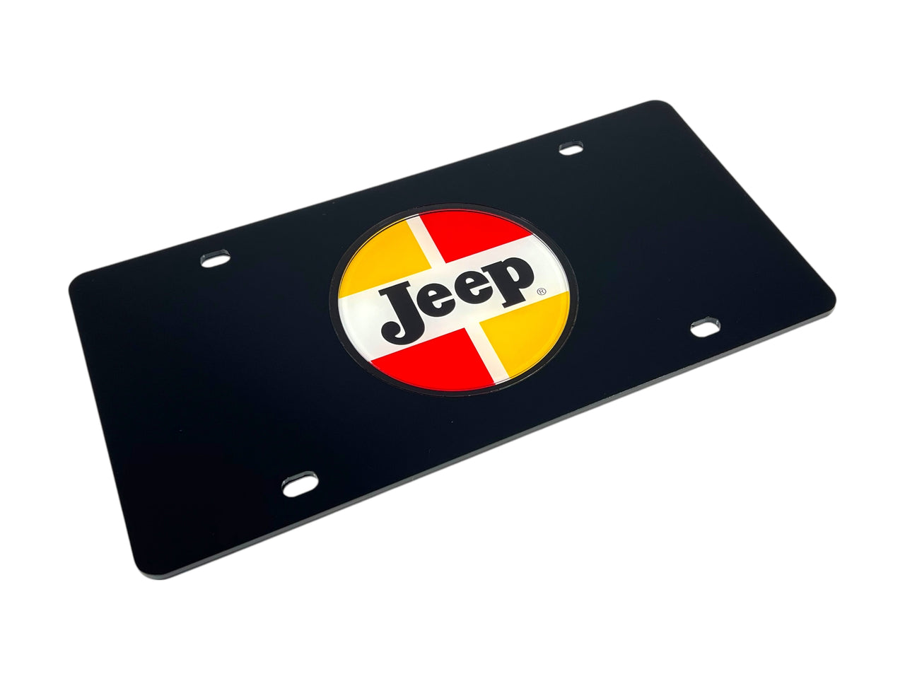 1963-1970 Jeep Classic Logo Acrylic License Plate