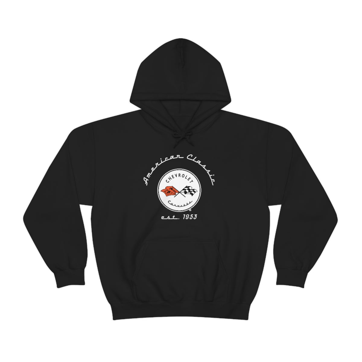 C1 Corvette Heavy Blend Hooded Sweatshirt