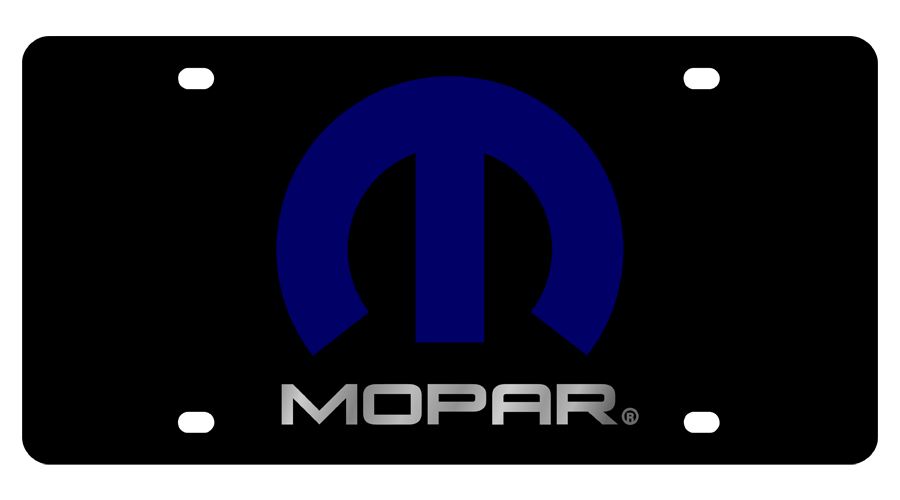 Mopar Acrylic License Plate