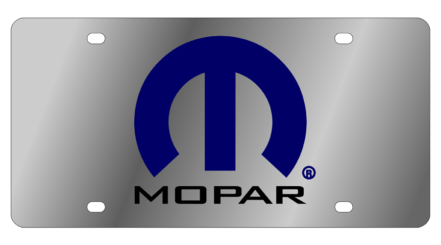 Mopar Acrylic License Plate