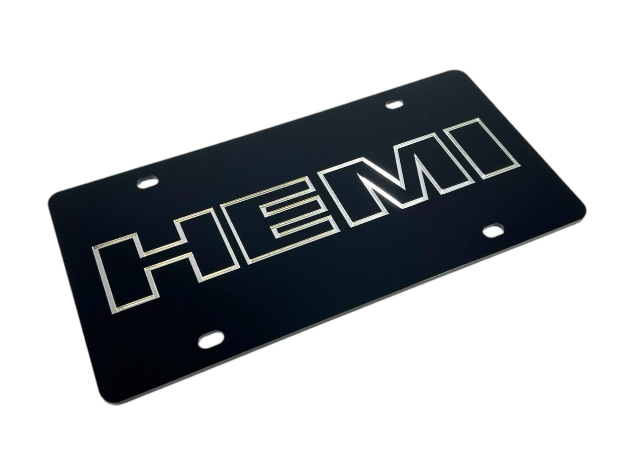 HEMI Acrylic License Plate
