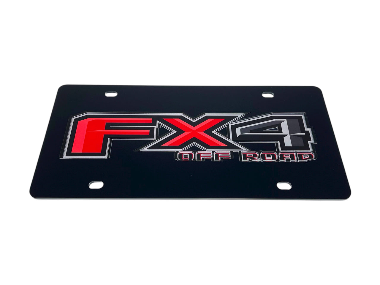 Ford FX4 Acrylic License Plate