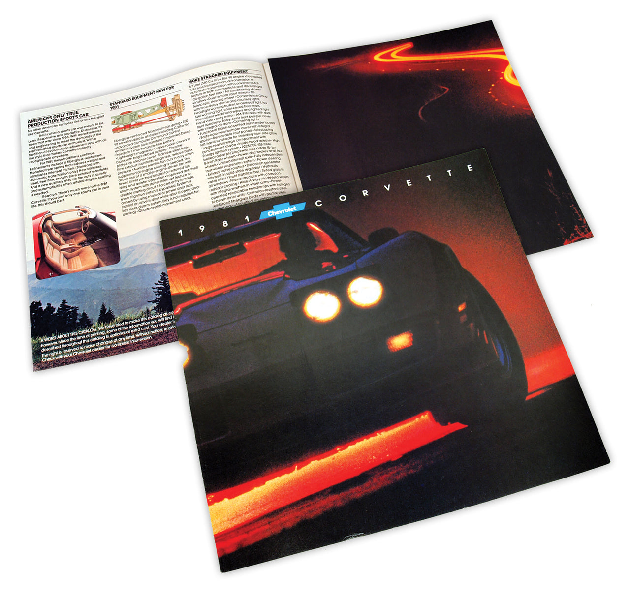 1981-1981 Corvette Sales Brochure. Corvette - 1st Edition - CA-25861-Corvette-Store-Online