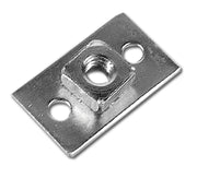 1953-1962 Corvette Seat Hold-down Plate W/Nut. Underbody - CA-28734-Corvette-Store-Online