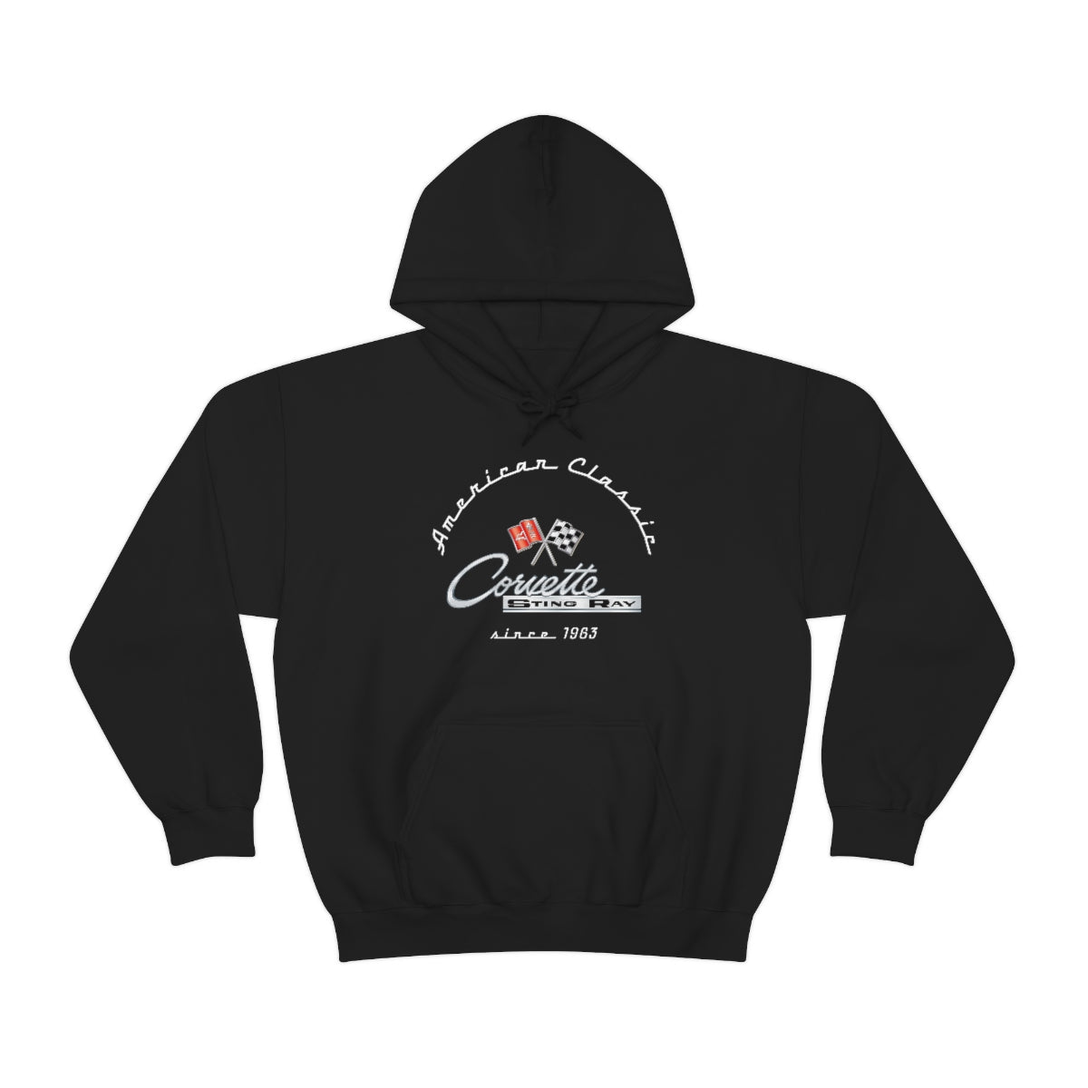 C2 Corvette Stingray Heavy Blend Hooded Sweatshirt