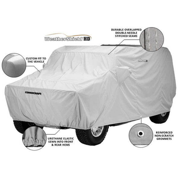 2nd Generation Chevrolet C10 Custom Weathershield HD Outdoor Car Cover (1967-1972)