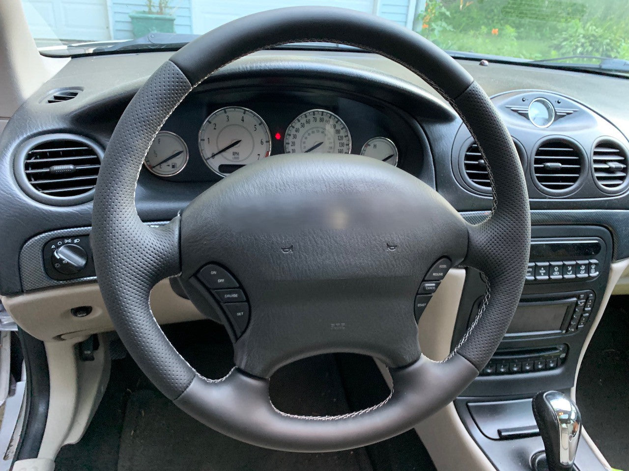 1999-04 Chrysler 300M steering wheel cover