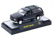 1996 GMC Yukon SLE Black Limited Edition to 17578 pieces Worldwide 1/64 Diecast Model Car