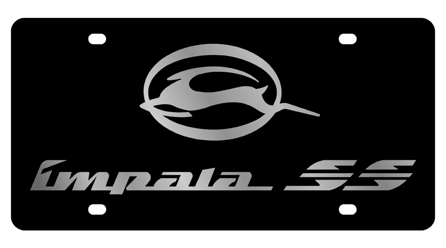 Chevrolet Impala Carbon Steel License Plate