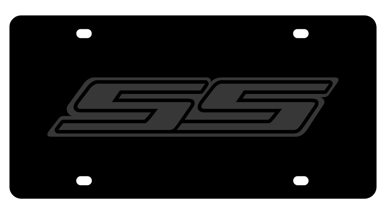 Chevrolet SS Carbon Steel License Plate