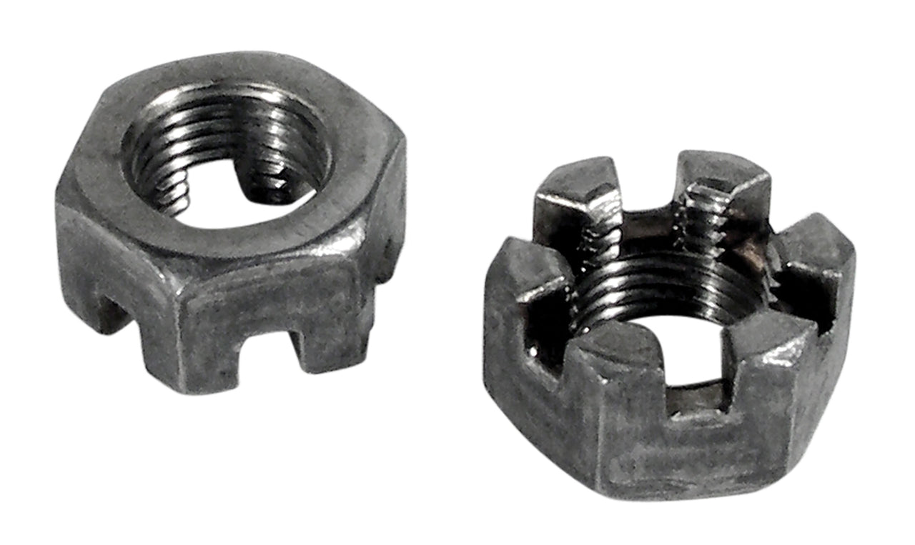 1963-1979 Corvette Rear Spring Mount Castle Nuts. - CA-33379-Corvette-Store-Online