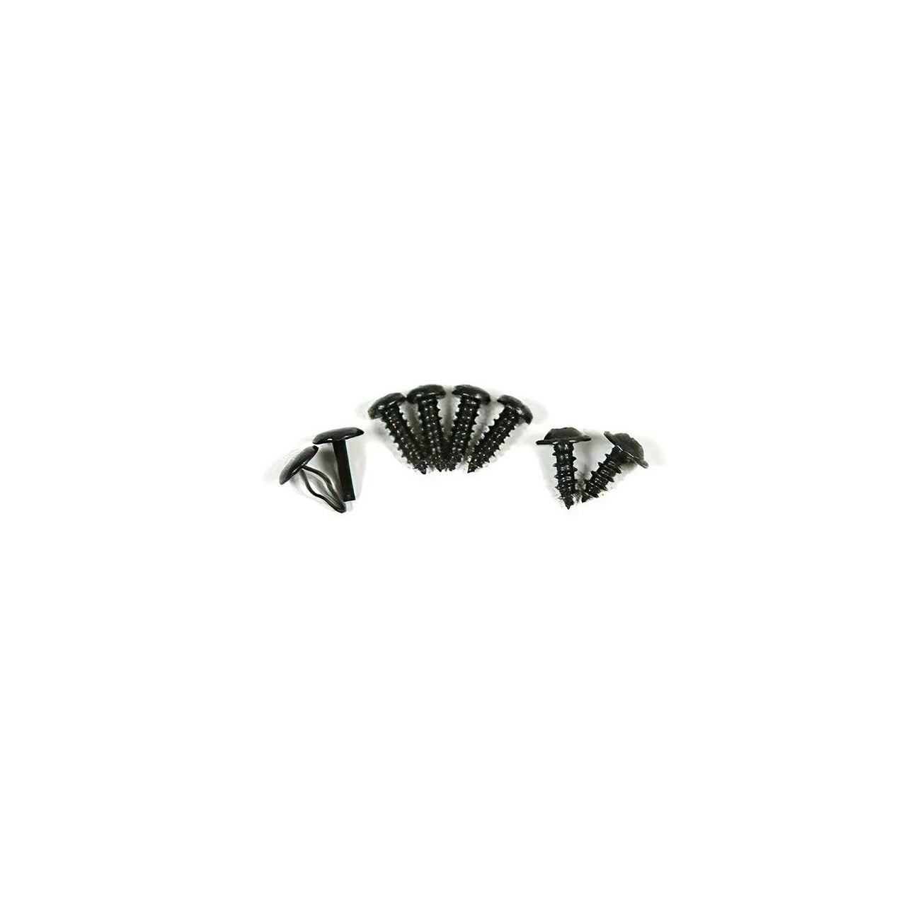 1963-1967 Corvette Weatherstrip Fastener Kit. Convertible Body Hinge Pillar 8 Piece - CA-33399-Corvette-Store-Online