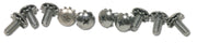 1963-1967 Corvette Weatherstrip/Lower Molding Screw Set. Hardtop Rear Lower - CA-33406-Corvette-Store-Online