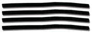 1963-1967 Corvette Air Conditioning Vent Ball Felt Seals. 4 Piece Set - CA-33438-Corvette-Store-Online