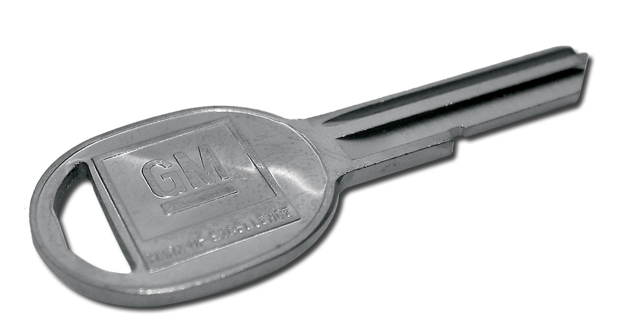 1969-1981 Corvette Key Blank. Oval H (69,73,77,81) - CA-33936-Corvette-Store-Online