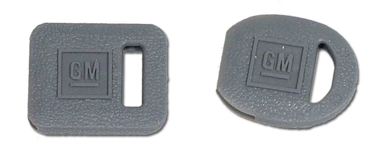 1969-1996 Corvette Key Head Covers. Gray - Square & Oval - CA-33944-Corvette-Store-Online