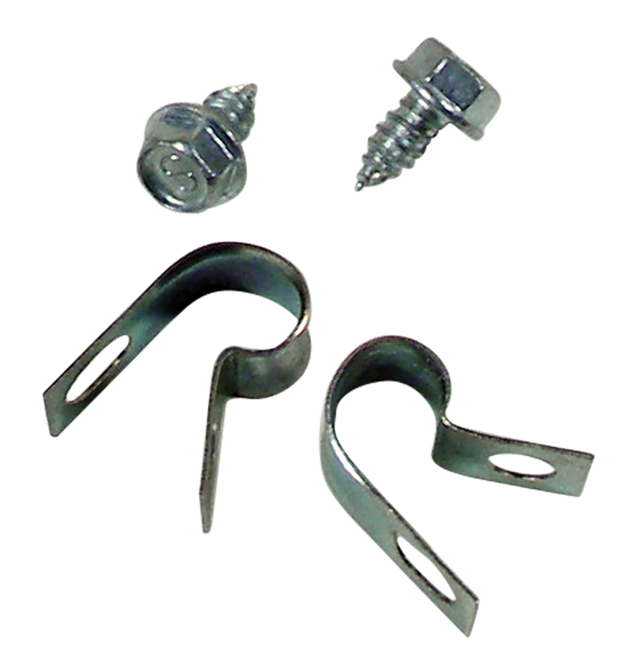 1963-1982 Corvette Automatic Transmission Cooler Line Clamp & Bolt. - CA-33988-Corvette-Store-Online