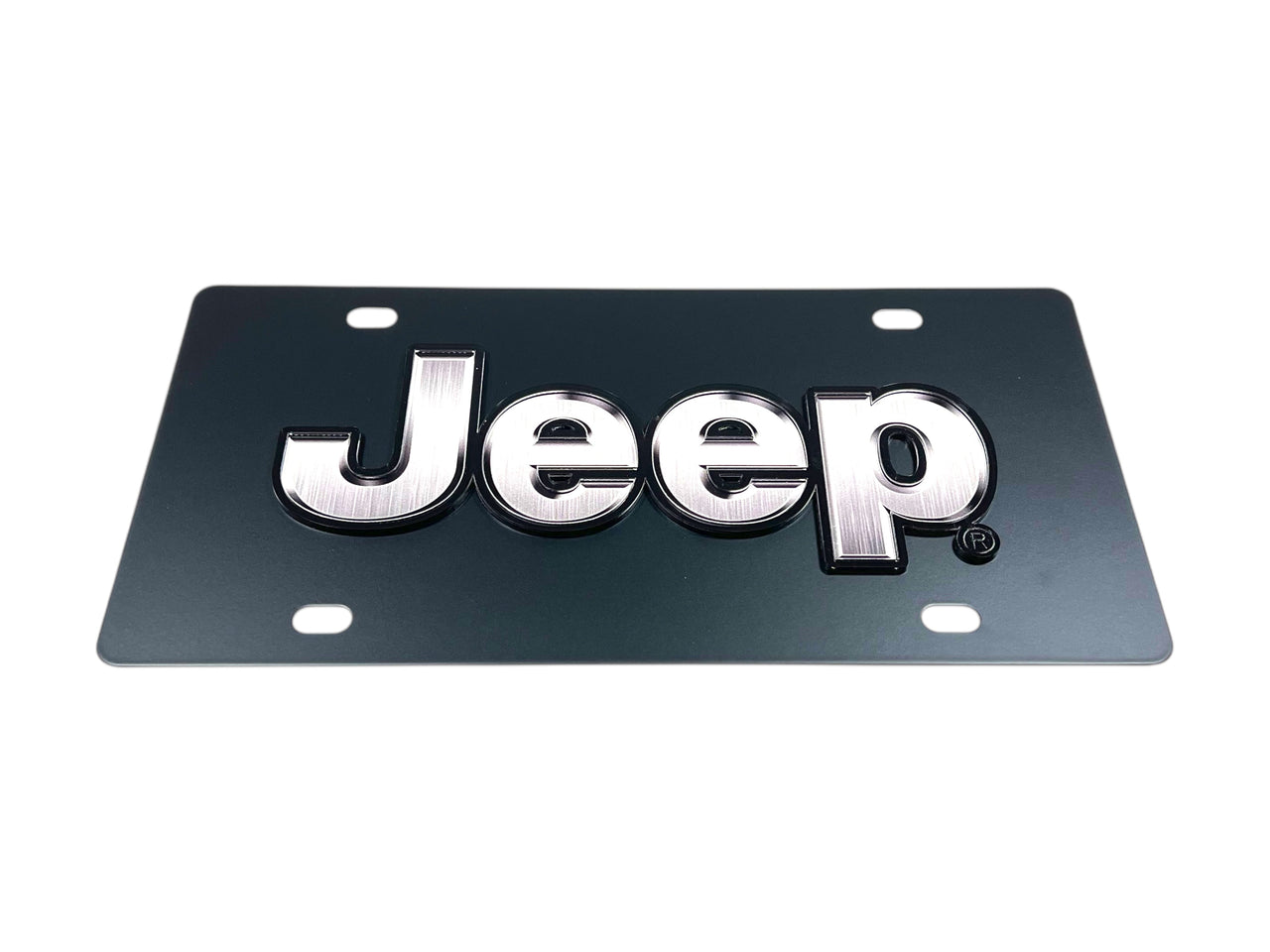 Jeep Carbon Steel License Plate