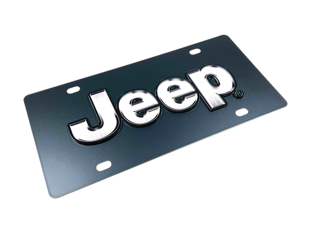 Jeep Carbon Steel License Plate