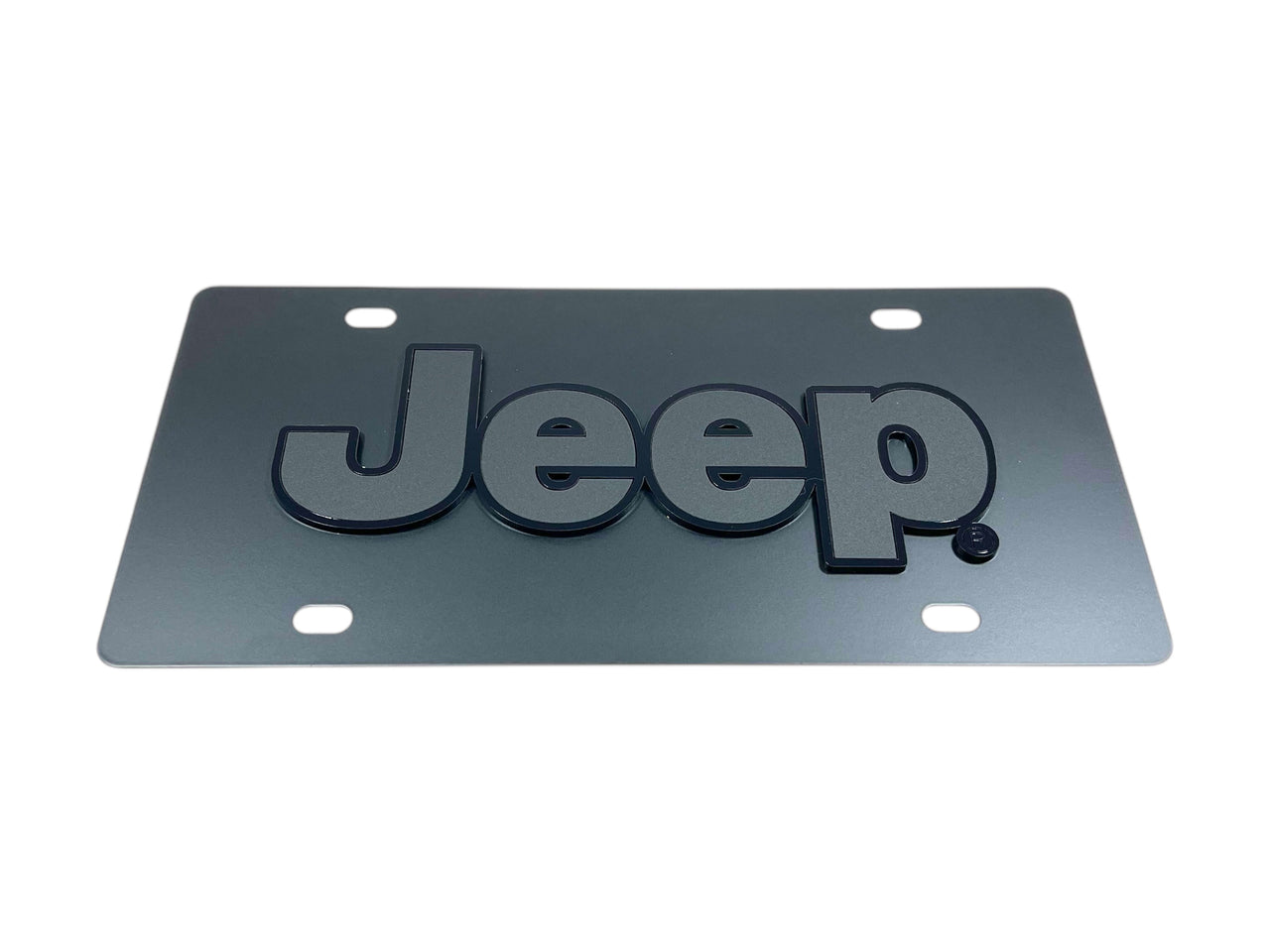 Jeep Carbon Steel License Plate