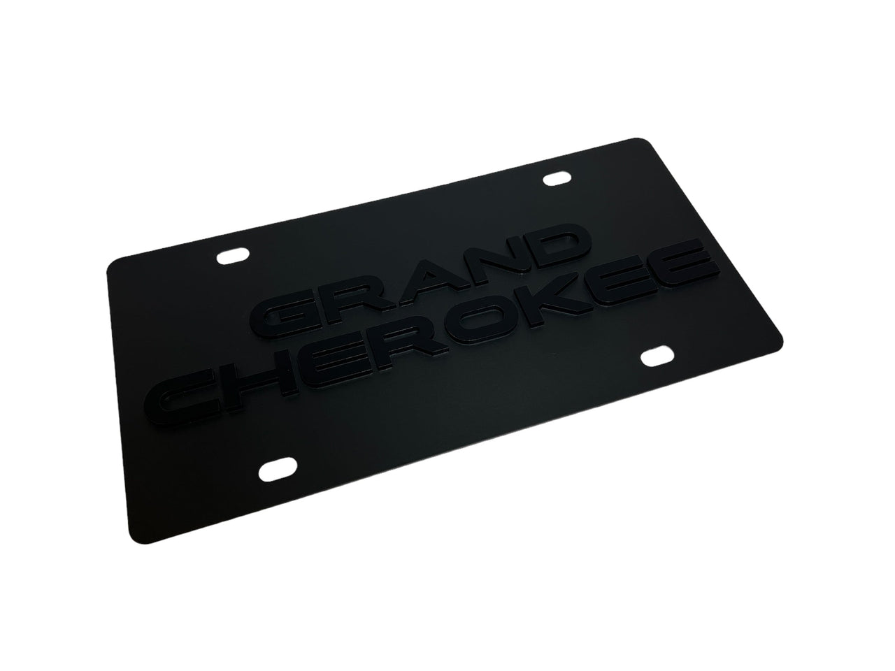 Jeep Grand Cherokee Carbon Steel License Plate