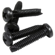 1965-1977 Corvette Interior Door Pull Handle Screw Set - 4pc - Black - CA-34678-Corvette-Store-Online