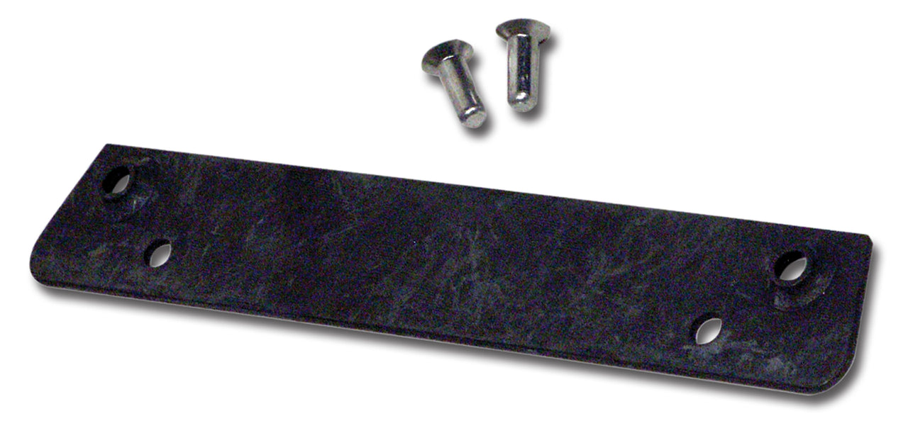 1963-1964 Corvette Armrest Nut Plate & Rivets. 2 Required - CA-34691-Corvette-Store-Online