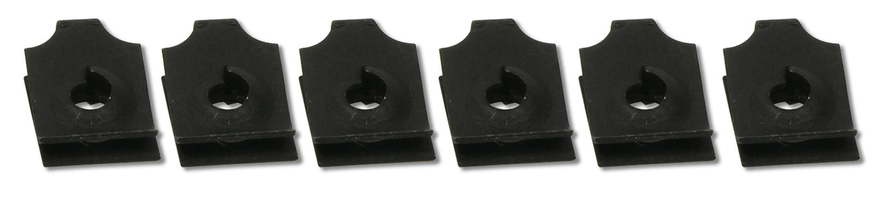 1963-1964 Corvette Grille Molding U-Nut Set. 6 Piece - CA-34725-Corvette-Store-Online