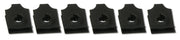 1963-1964 Corvette Grille Molding U-Nut Set. 6 Piece - CA-34725-Corvette-Store-Online