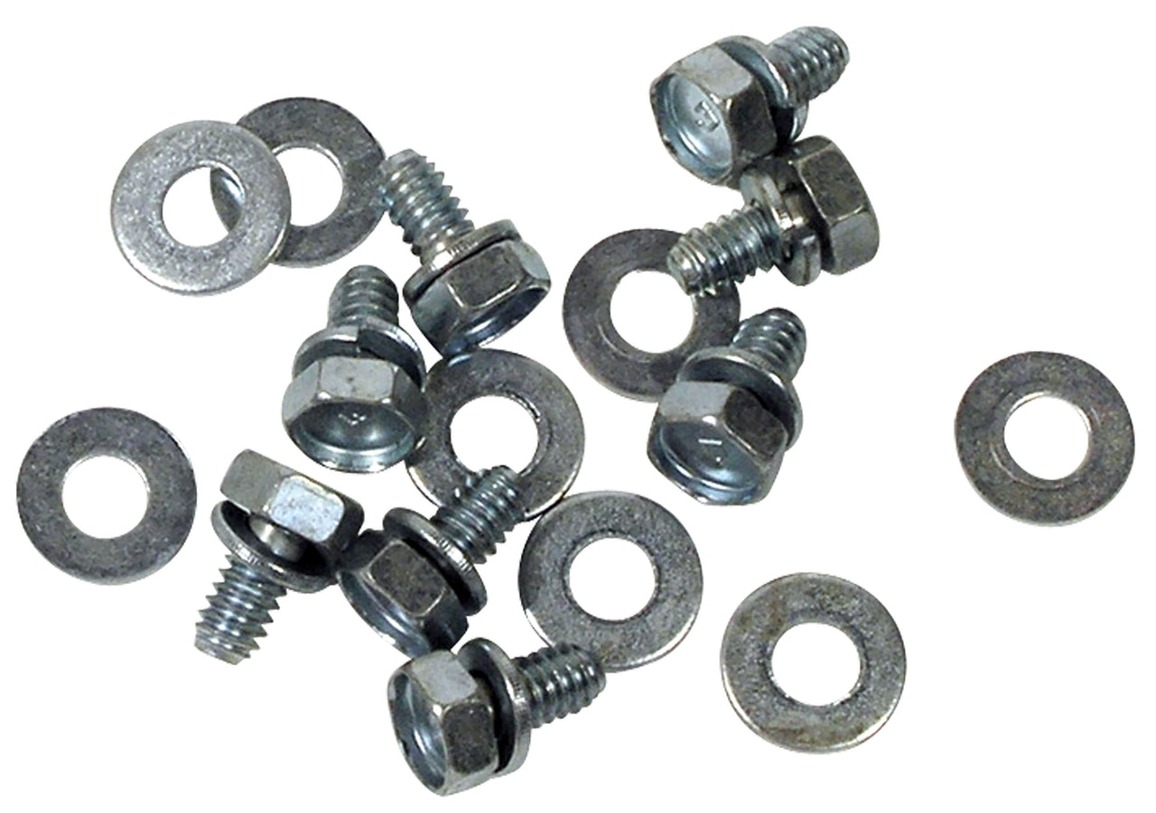 1963-1967 Corvette Headlight End Plate Mount Screws. 8 Piece - CA-34734-Corvette-Store-Online